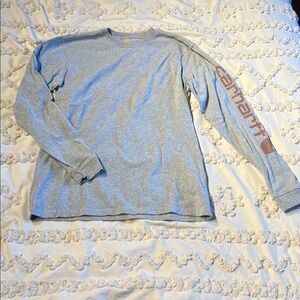 Carhartt Heather Gray Long Sleeve Tee